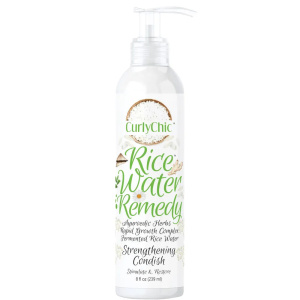Curly Chic: Rice Water Remedy Strengthening Condish 8oz