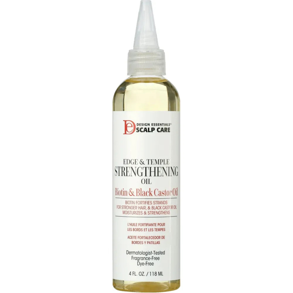 D/E BIOTIN & BLACK CASTOR OIL 4 Oz