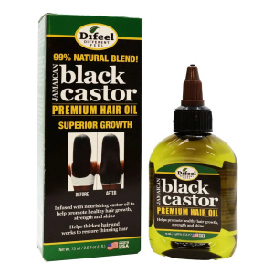 Difeel: Superior Growth Jamaican Black Castor Premium Hair Oil 2.5oz