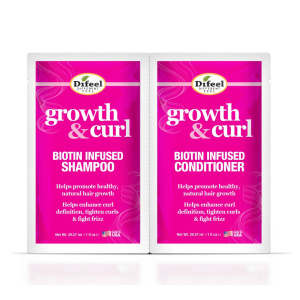 S/F SHAM/COND 12PK GROWTH/CURL BIOTIN