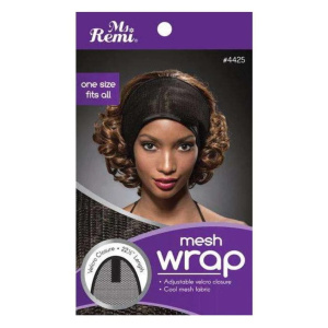 Ms. Remi Mesh Wrap, 1 Count, Black