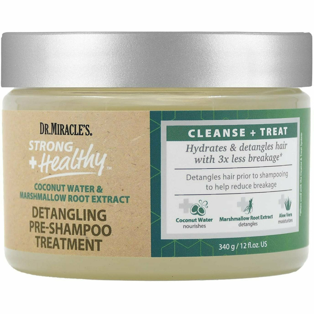 DR MIRACLES S+H DETANGLING PRE-SHAMPOO JAR (12OZ) (6/CS)