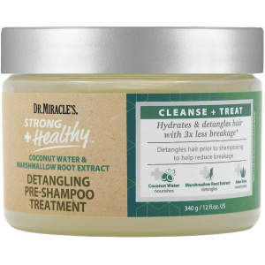 DR MIRACLES S+H DETANGLING PRE-SHAMPOO JAR (12OZ) (6/CS)