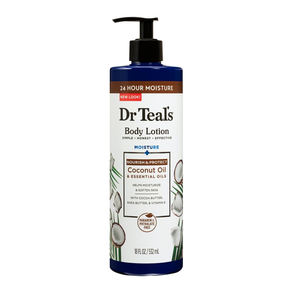 DR TEAL'S BODY LOTION COCONUT 18OZ