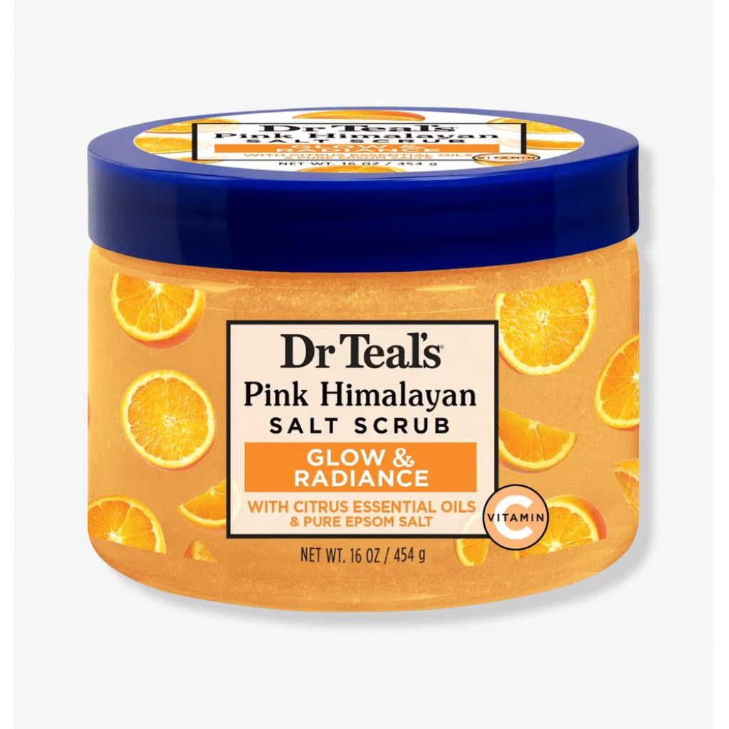 DR TEAL'S BODY SCRUB CITRUS 16OZ JAR
