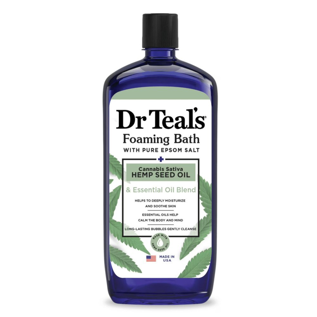 DR TEAL'S BODY WASH HEMP SEED OIL 24OZ