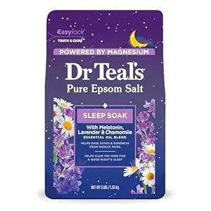 DR TEAL'S EPSOM SALT SOAKING MELATONIN SLEEP 3LBS