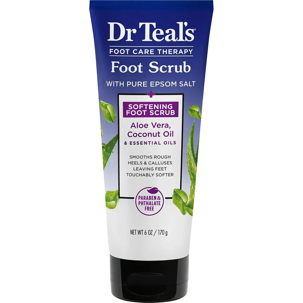 dr-teals-softening-foot-scrub-with-pure-epsom-salt-aloe-coconut-oil-6-oz-158133