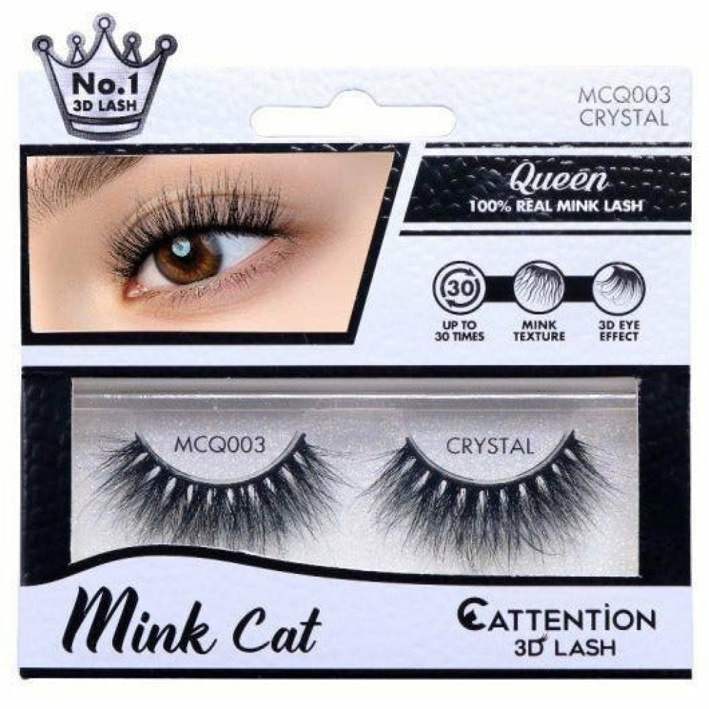 Crystal - Queen Mink Cat 3D Lashes