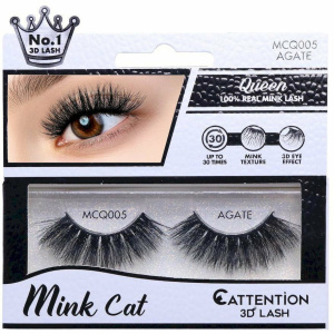 Agate - Queen Mink Cat 3D Lashes