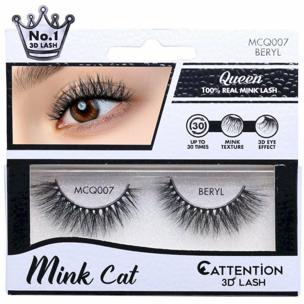Beryl - Queen Mink Cat 3D Lashes
