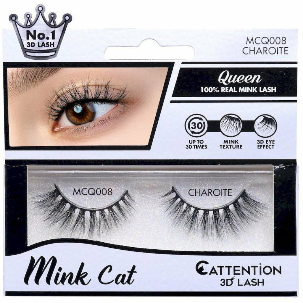 Charoite - Queen Mink Cat 3D Lash