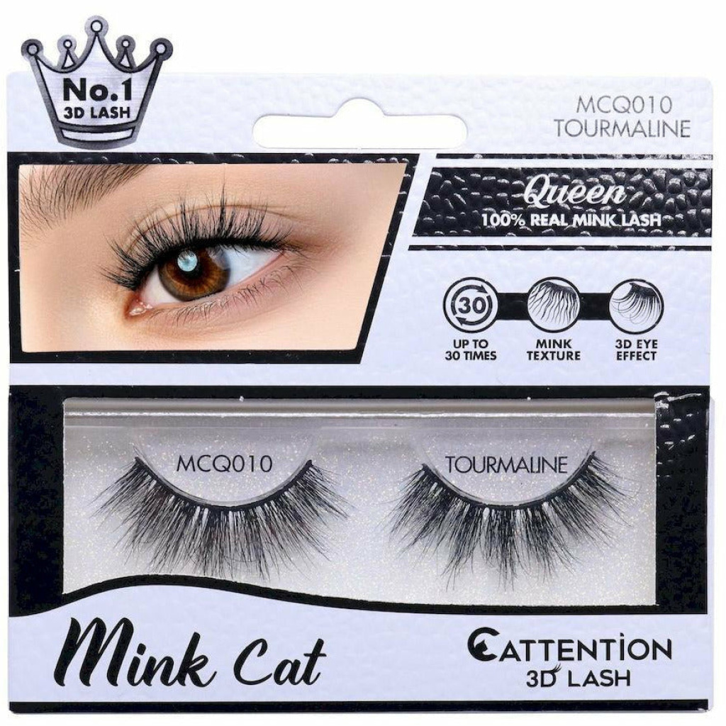Tourmaline - Queen Mink Cat 3D Lashes