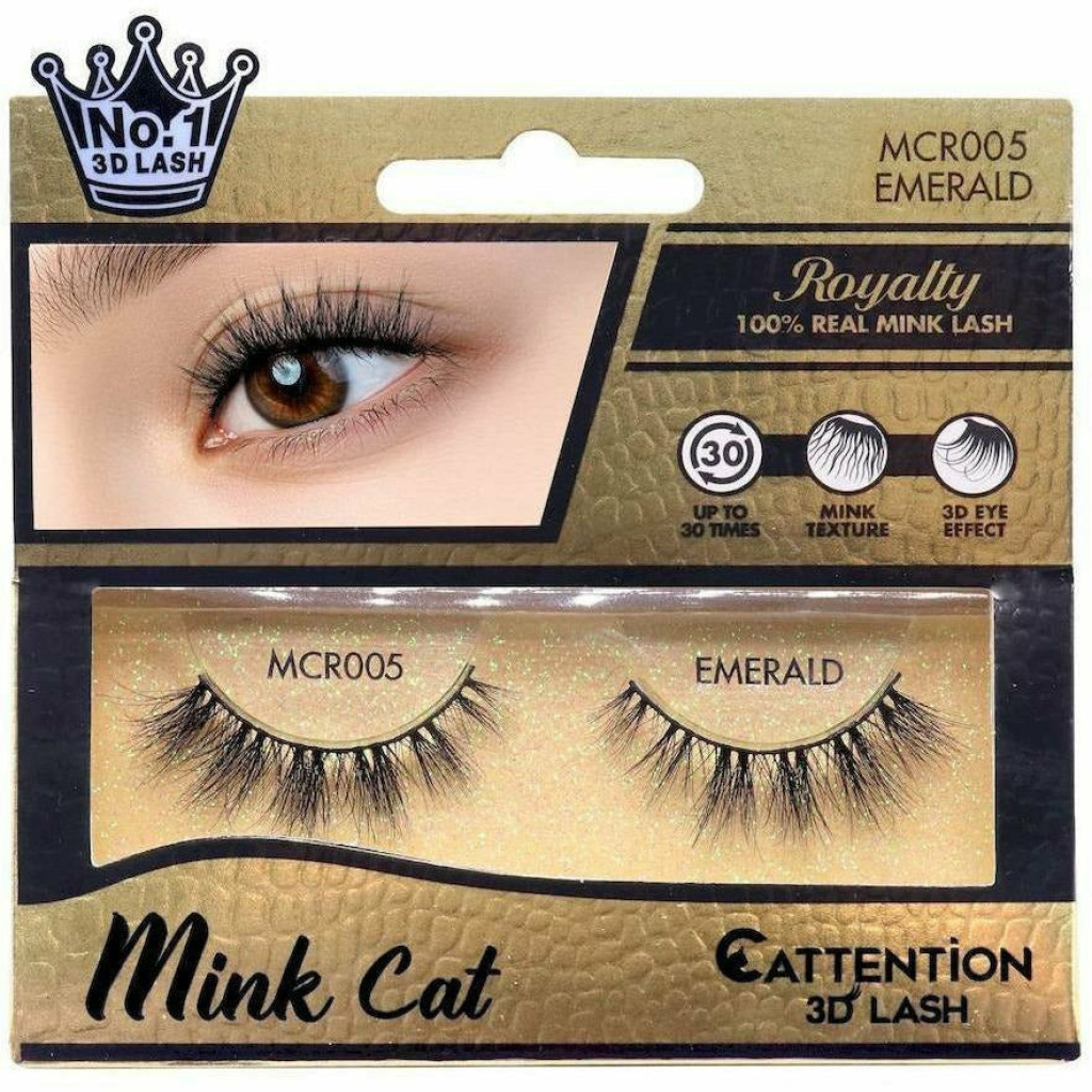 Emerald - Royalty Mink Cat 3D Lashes