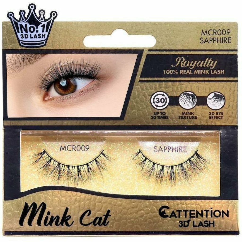 Sapphire - Royalty Mink Cat 3D Lashes