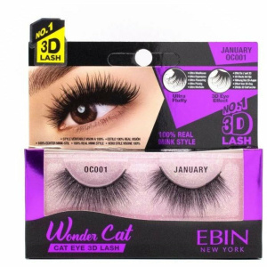 January - Wonder Cat 3D Faux Mink Lashes