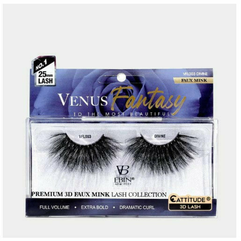 Venus Fantasy 25mm Faux Mink 3D Lashes - DIVINE