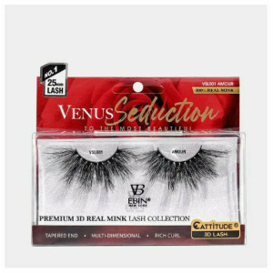 Venus Seduction 25mm Real Mink 3D Lashes - AMOUR