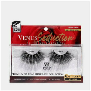 Venus Seduction 25mm Real Mink 3D Lashes - EROTIC