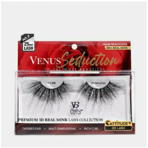 Venus Seduction 25mm Real Mink 3D Lashes - PROVOCATIVE