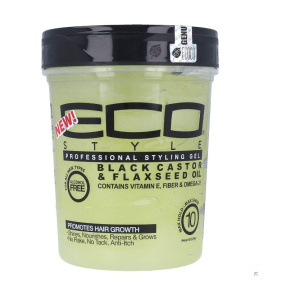 Eco Style Black Castor & Flaxseed Oil Styling Gel