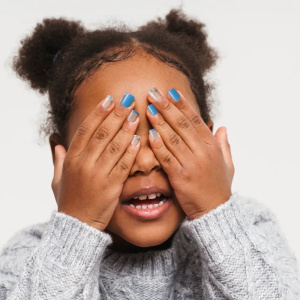 Gold Finger Little Diva Sticker Nails - Hollywood