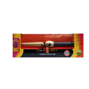 GOLD N HOT CORNICAL IRON CERAM 1 IN