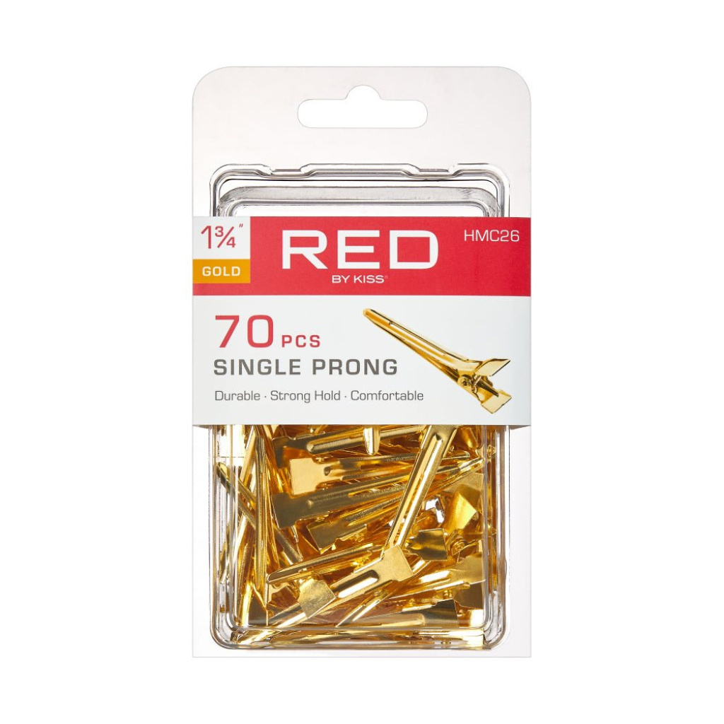 RED SINGLE PRONG 70pcs #HMC26