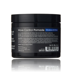 Red PRO Groomane Wave Control Pomade - Ultimate Hold, Moisture & Shine