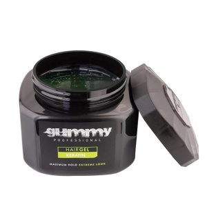 GUMMY HAIR GEL 17OZ [KERATIN] (24/CS) GREEN