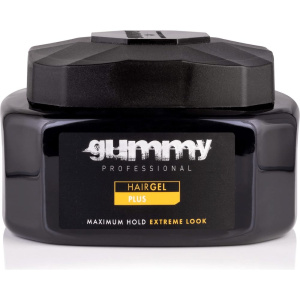 GUMMY HAIR GEL 17OZ [PLUS] (24/CS) YELLOW