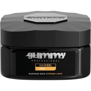 GUMMY HAIR GEL PLUS [YELLOW] 7OZ (48/CS)