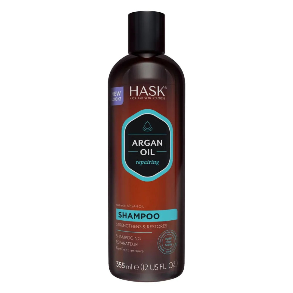 HASK ARGAN OIL SHAMPOO (12OZ) [REPAIRING] (4/CS)