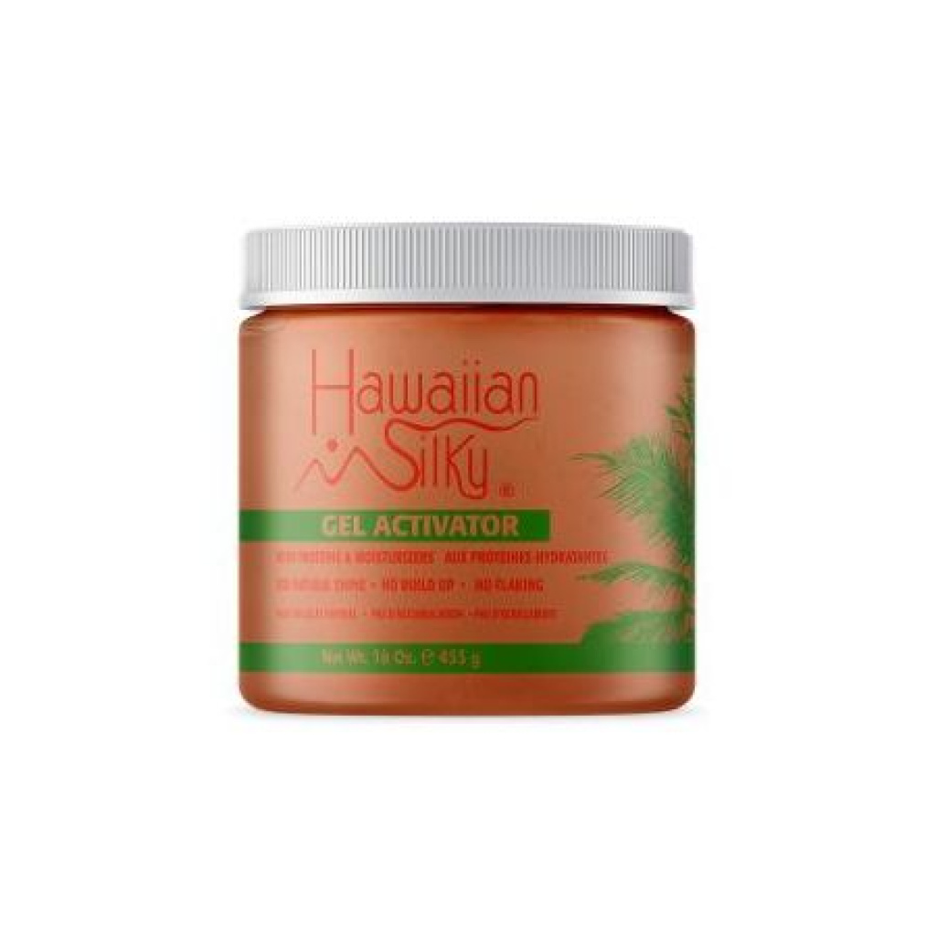 HAWAIIAN SILKY GEL ACTIVATOR [03059] (16OZ) [PINK REGULAR] (12/CS)
