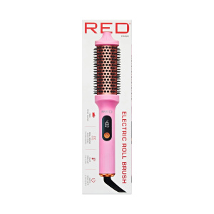 RED by KISS Heated Roll Brush 2 in 1 Curling Iron & Volumizing Hair Brush