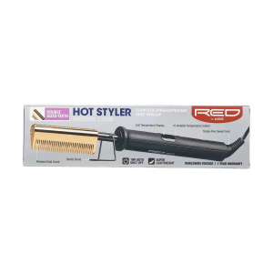 Red Pressing Hot Comb