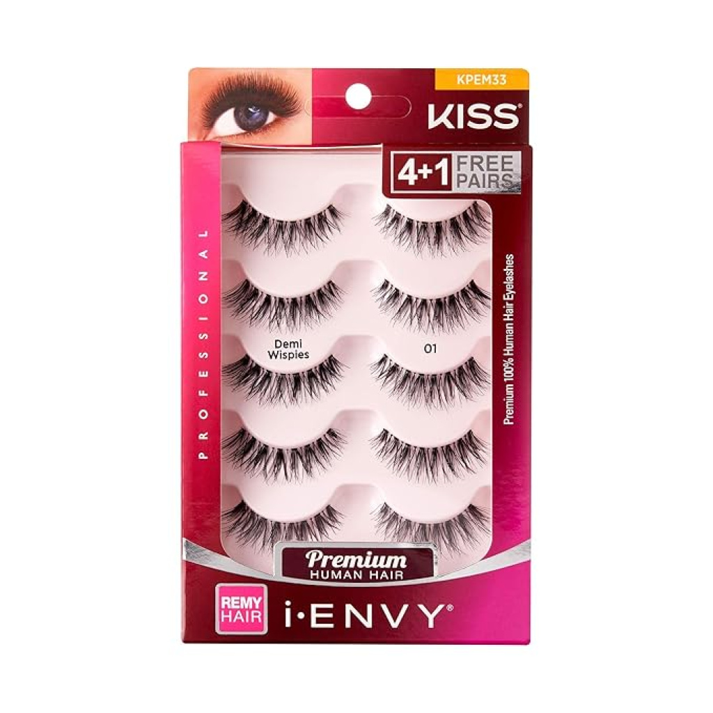 I-ENVY Demi Wispies Premium Human Hair Strip Lashes Multi Pack