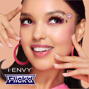I-ENVY 3D Flick'd Strip Lashes - LD Curl