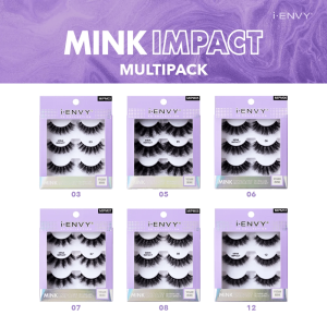 I-ENVY Mink Impact Multipack Vegan Strip Lashes