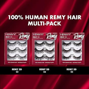 I-ENVY Remy 3D Strip Lashes Multi Pack