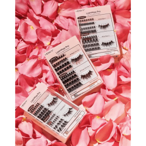I-ENVY LashMap Pro Lash Cluster Kit with Mini Tweezer - Beginner Friendly DIY Eyelash Extensions