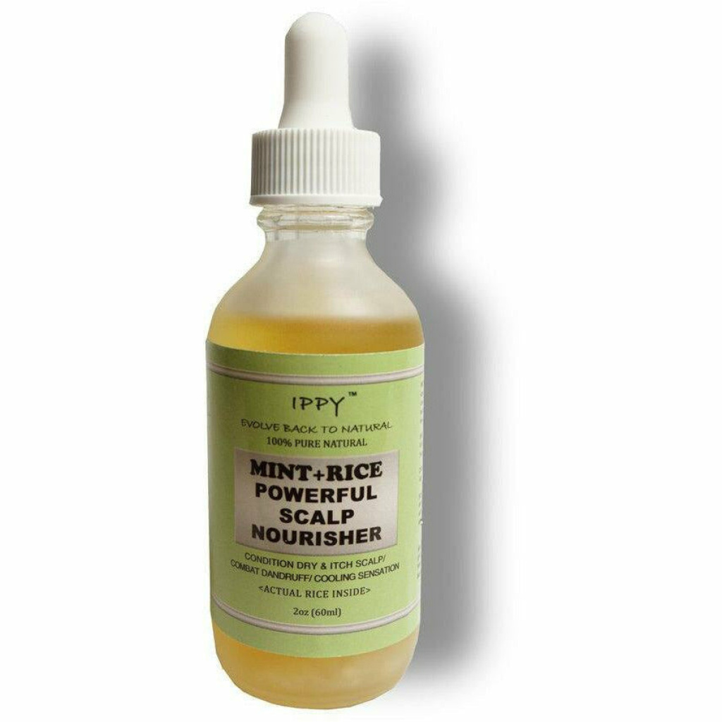 Ippy: Mint + Rice Powerful Scalp Nourisher 2oz