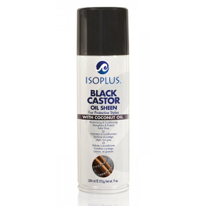 ISOPLUS BLACK CASTOR OIL SHEEN