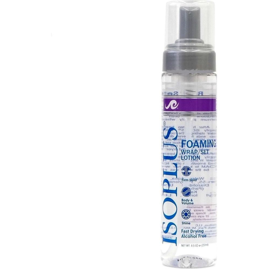 ISOPLUS FOAMING WRAP/SET LOTION