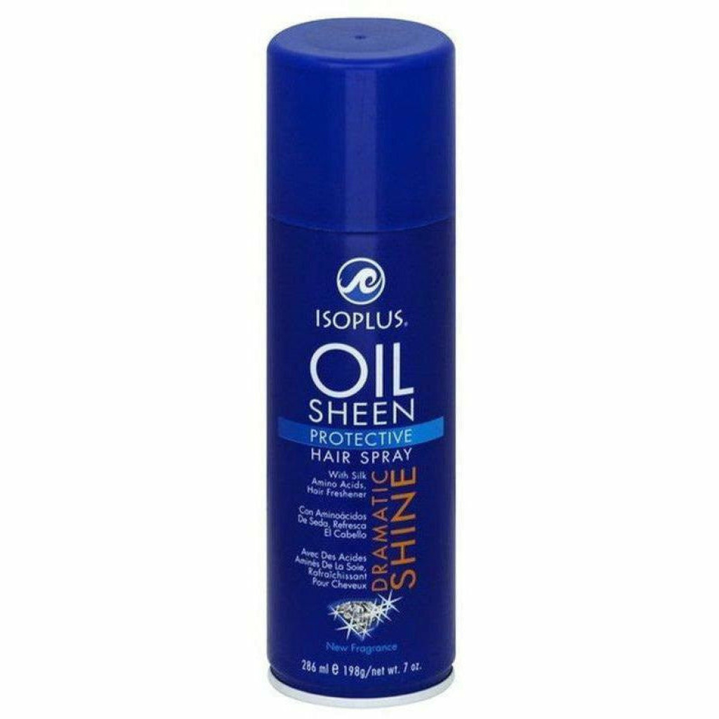 ISOPLUS OIL SHEEN PROTECTIVE HAIR SPRAY 2 OZ