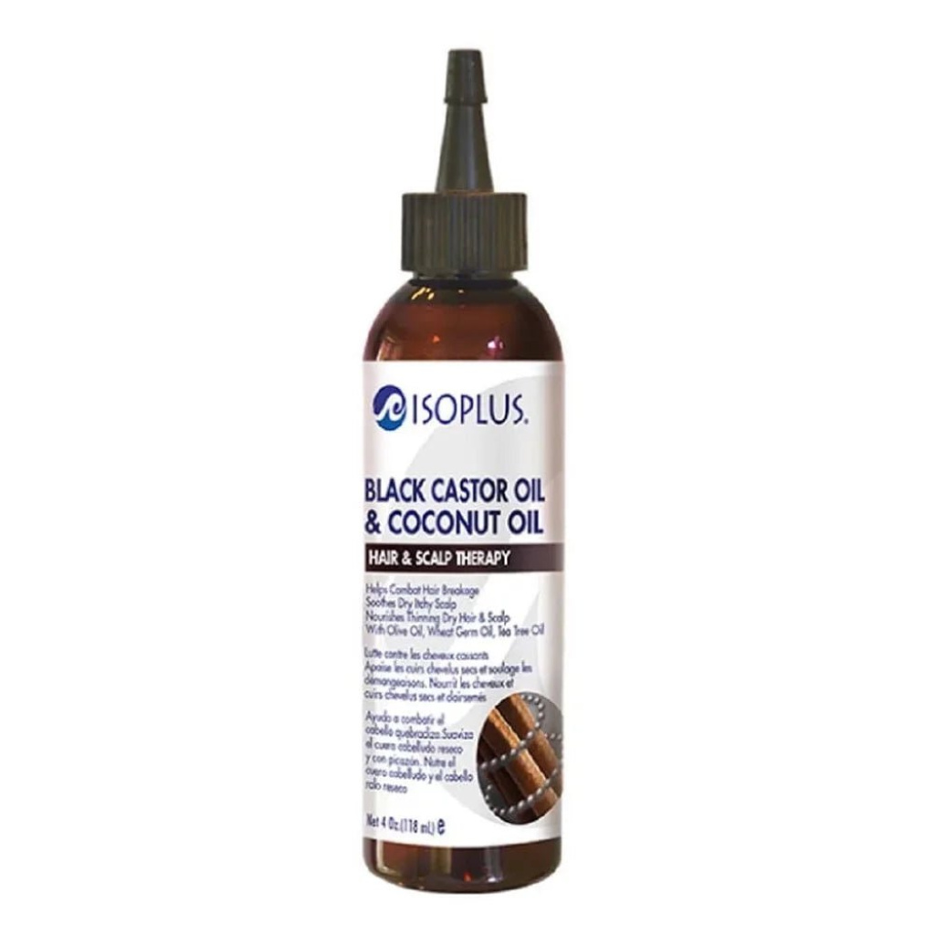 ISOPLUS BLACK CASTOR HAIR SCALP THERAPY