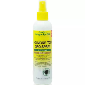 JML NO MORE ITCH GRO SPRAY MAXIMUM 8 OZ