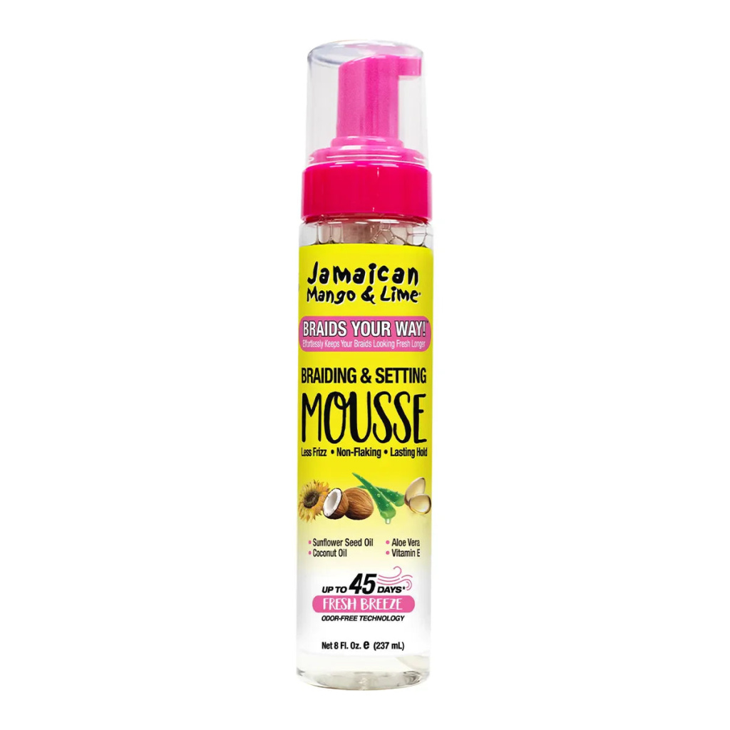 Jamaican Mango & Lime: Braid and Setting Mousse 8oz