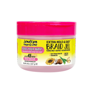 Jamaican Mango & Lime: Extra Hold & Easy Braid Gel 8oz