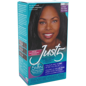 JUST 5 COLOR [JET BLACK] (J50) (1APP) (12/CS)